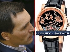 Кнопкодав від Ахметова показав годинник за $650 тисяч