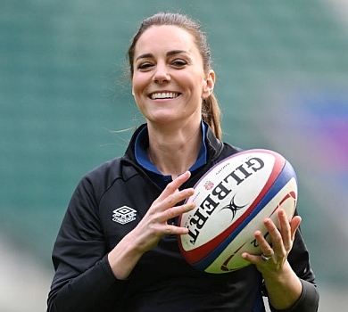 Міддлтон у спортивних луках завзято покидала м'яча на камеру. ОНОВЛЕНО