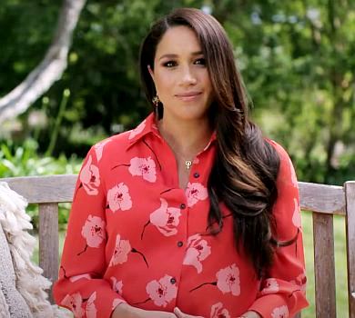 Поки не народила: Меган Маркл засвітилася в квітчастому платті за $1690