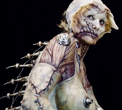 Королева жахіть: Гайді Клум на Хелловін стала космічним монстром