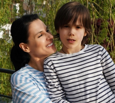 Мамина наліпка: Єфросиніна замилувала відео з сином