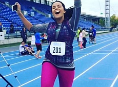 Каменських пробігла 5 кілометрів Нью-Йорком. ФОТО. ВІДЕО