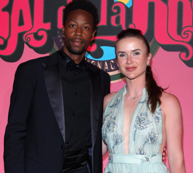 Світоліна в ніжній сукні попозувала з чоловіком на балу в Монако. ФОТО