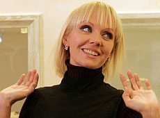 Валерія показала Києву срібло-золото-діаманти