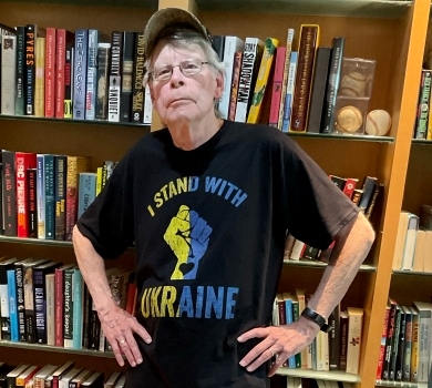 Стівен Кінг підтримав Україну: Вперше за свою безславну кар'єру путін виглядає дурнем