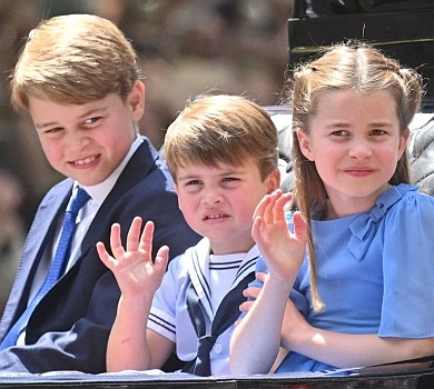 Настрій дня - Луї: 4-річний принц став зіркою параду на честь Єлизавети ІІ. ФОТО 