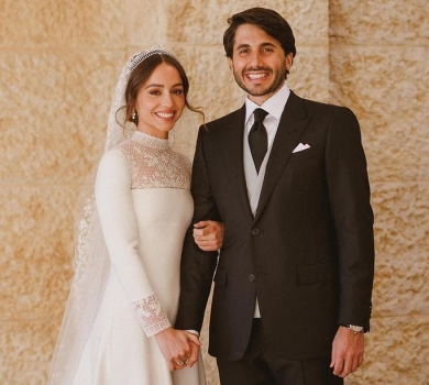 У сукні Dior та маминій тіарі: 26-річна принцеса Йорданії вийшла заміж. ФОТО 