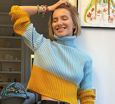 Аж мурашки по тілу: Юрушева у патріотичній кофтинці поділилася враженнями від української мови