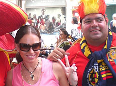 Депутатка Януковича відірвалася на футболі у стилі VIP