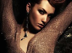 Дружина Пономарьова уявила себе моделлю