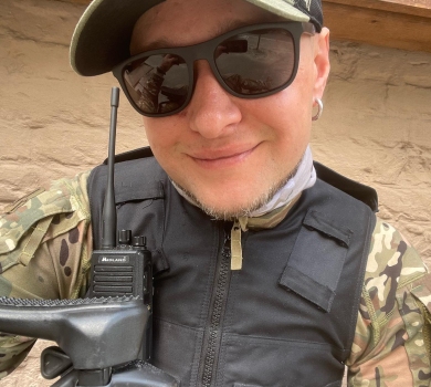 Підіймає бойовий дух: Хливнюк у вільний від служби час гайнув у танок. ВІДЕО 