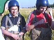 Як Колесніков викинувся з літака. ВІДЕО