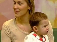 Клочкова з сином мріють про татуся? ВІДЕО