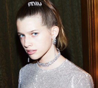 14-річна донька Йовович знялася в своєму першому модному кампейні. ФОТО