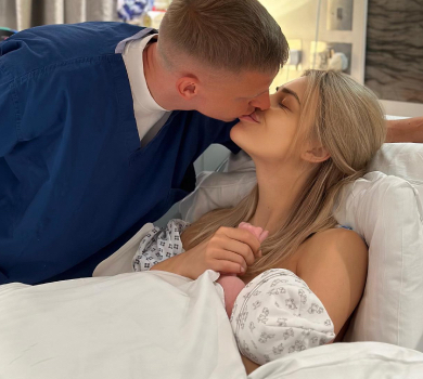 26-річний Зінченко став батьком удруге і показав дитину. ФОТО