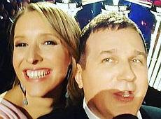 Осадча з Горбуновим розділили новорічну ялинку на двох. ФОТО