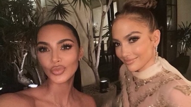 Джей Ло, Кардашян, Клум і Шерон Стоун затусили разом на брендовій вечірці. ФОТО 