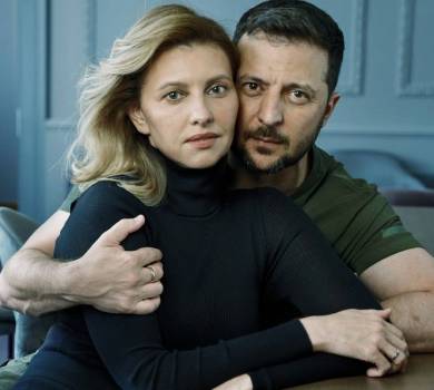 Лейбовіц зняла Зеленських у Києві для американського Vogue