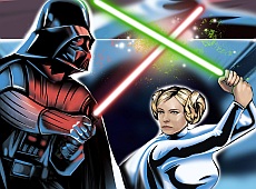 Цукеркові Зоряні війни: як Лея Тимошенко Дарта Пороха в коміксі здолала