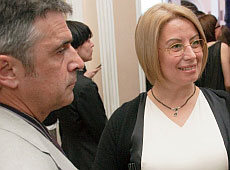 Герман пішла за премією з двома кавалерами, а Альонова й Окунська пили