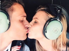 Кохання в небі і в горах: Скічко і Юрушева показали весільні ФОТО