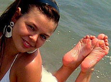 Аліна Гросу роздяглася до мокрої білизни. ФОТО