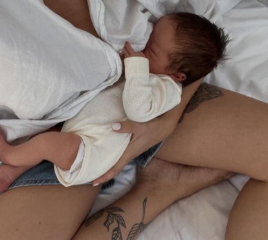 Через три тижні після народження: Пренткович обрала ім'я сину