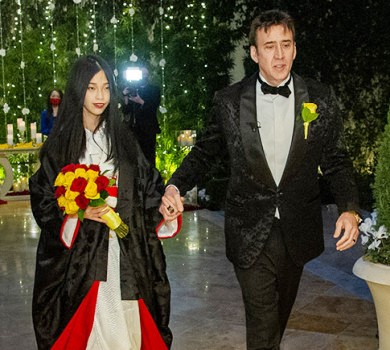 П'ята спроба: 57-річний Ніколас Кейдж одружився в Вегасі