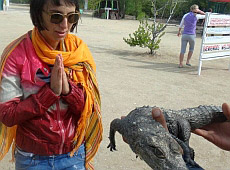 Джамала з Парижа перемахнула на Кубу до крокодилів