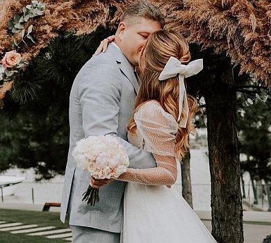 Настя Зінченко відгуляла весілля з головою ДМС Максимом Соколюком. ФОТО