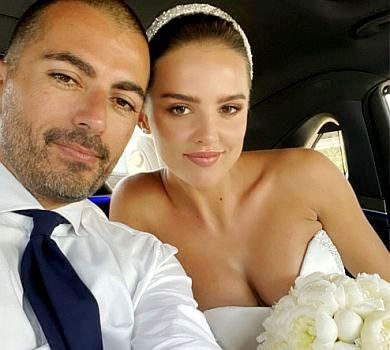 26-річна модель Андрес у Каннах камерно вийшла заміж за француза. ФОТО