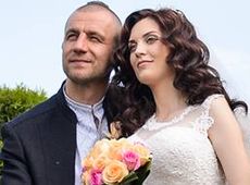 Дружина козака Гаврилюка показала фото з весілля