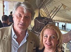 Ющенко звозив свою жінку на арт до Дубаю