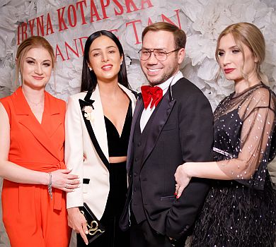 Огнєвіч, Шоптенко і Джеджула подивилися на весільні сукні від Андре Тана 