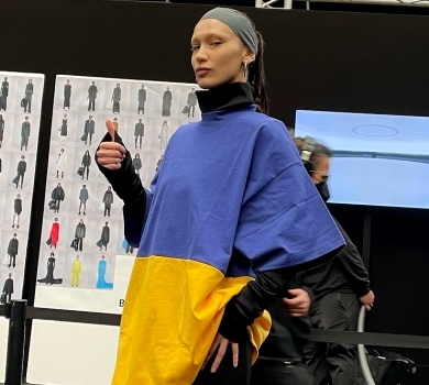 Підтримую всім серцем: Белла Хадід віддасть на допомогу українцям весь свій заробіток на Fashion Week