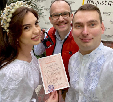 В Раді можна зустріти кохання: депутати Железняк і Коваль одружилися. ФОТО