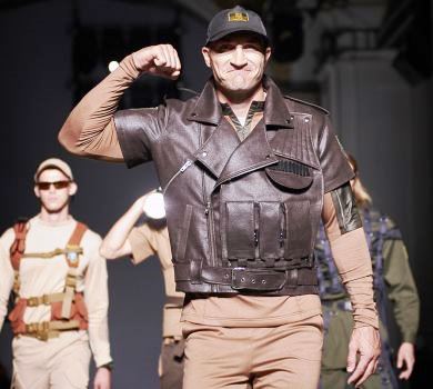 Модний нокаут: Кличко вийшов на подіум українського Тижня моди