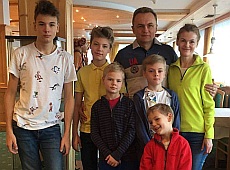 Мер Львова Садовий вивіз родину на італійський курорт. ФОТО