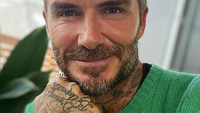 45-річний Бекхем похвалився голим м'язистим торсом