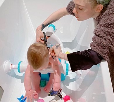 Тепер він вікінг: 8-місячного сина Ілона Маска підстригли під героя популярного серіалу