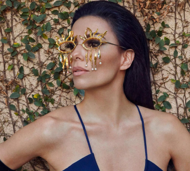 Прозора сукня, міні та циліндр: Лонгорія в богемних образах з'явилася у глянці. ФОТО