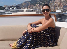 Олександра Червоненко знову відтягнулася в Монако