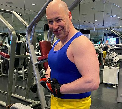 Усі в зал: Гордон у патріотичному прикиді показав, який він качок