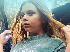 Дочка Фреймут похвалилася рожевим волоссям. ФОТО