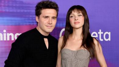 Бруклін Бекхем зацілував дружину на хіднику голлівудської вечірки. ФОТО