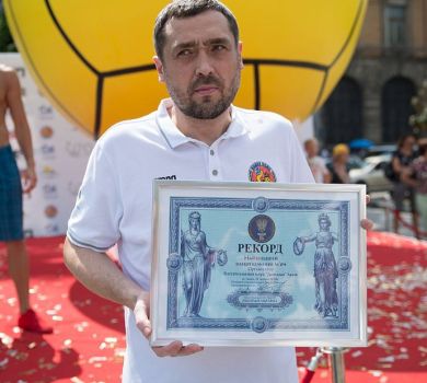 Олександр Свіщов та його команда встановили світовий рекорд