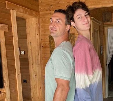 2 метри: Кличко похвалився молодшим сином, вищим за його дядька 