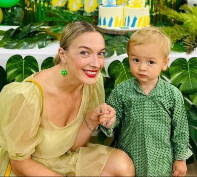 Фролова у 2-річчя сина подякувала його батьку за життя в ній і показала спільні ФОТО