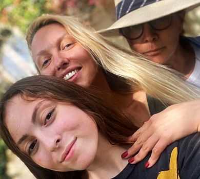 Полякова влаштувала собі і доньці гастрономічні канікули в Італії