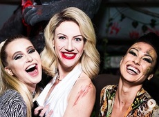 Рогата Осадча, мавпа Тищенко та Нана-змія: як селебріті Хелловін святкували